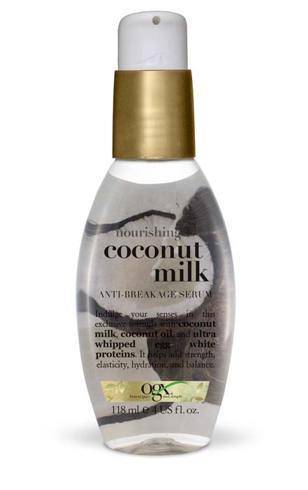 Сыворотка против ломкости волос OGX с кокосовым молоком