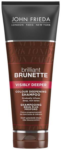 Шампунь для создания насыщенного оттенка темных волос John Frieda Brilliant Brunette VISIBLY DEEPER