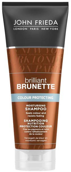Увлажняющий шампунь для защиты цвета темных волос John Frieda Brilliant Brunette COLOUR PROTECTING
