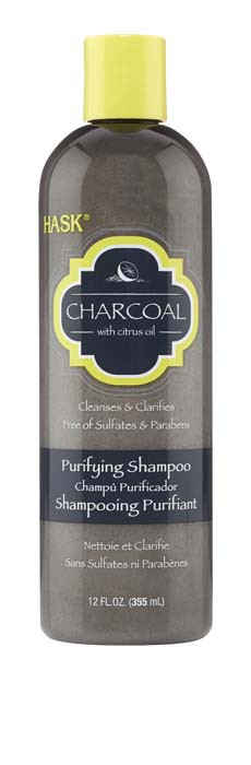 Очищающий шампунь HASK Charcoal with Citrus Oil с углем и цитрусовым маслом